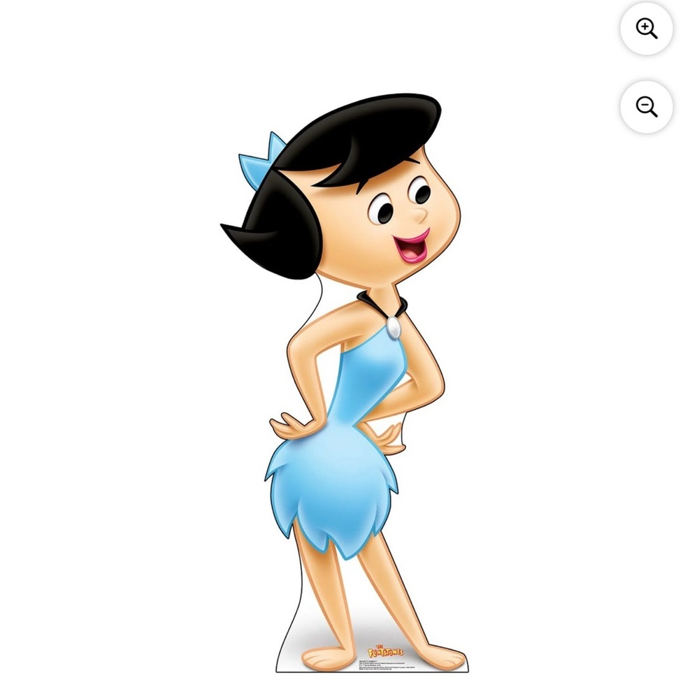 Flintstones Betty Rubble cardboard cut out